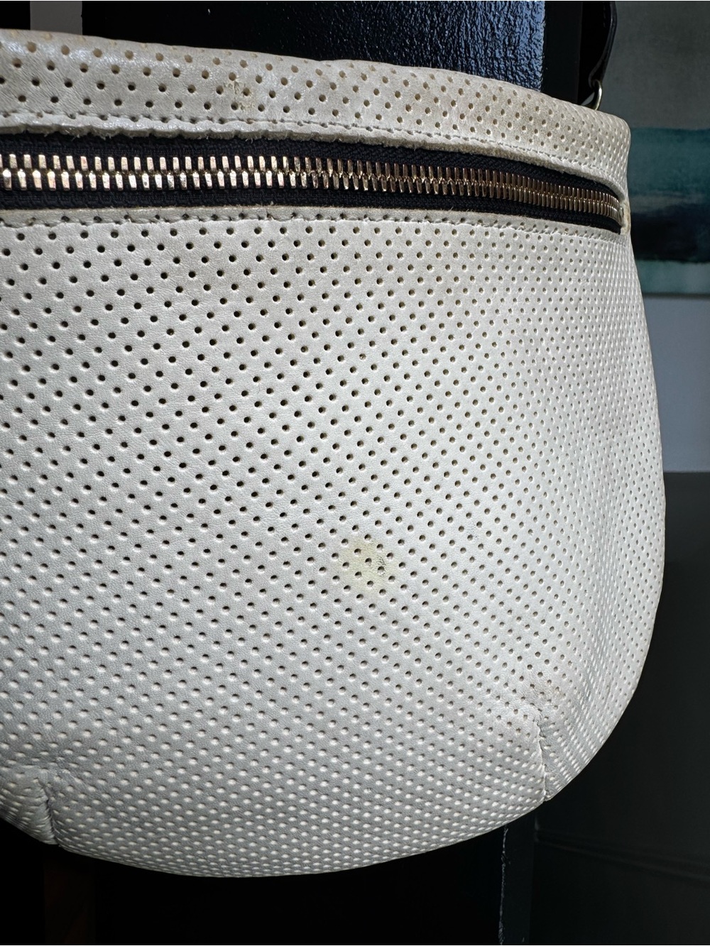 Clare V Grande Fanny perforated leather - Picture 4 of 4